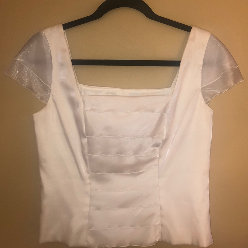 Xscape Special Occasions Sleeveless Blouse